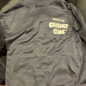 Gray White Fox Boutique Sweat Set